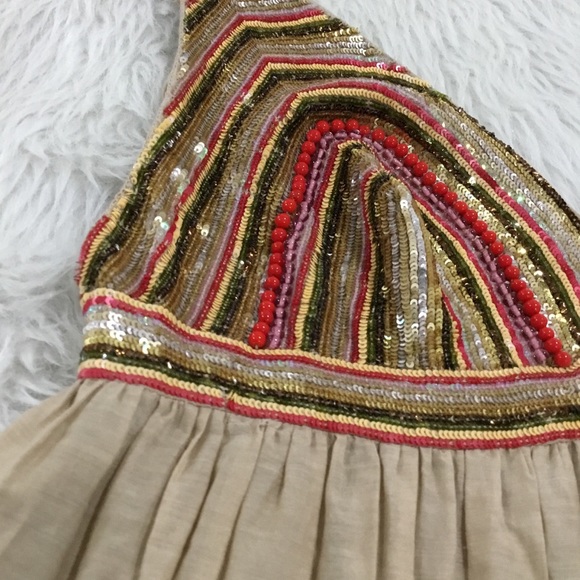 Twin set by Simona barbieri women’s boho embellished summer dress size medium - Picture 4 of 8